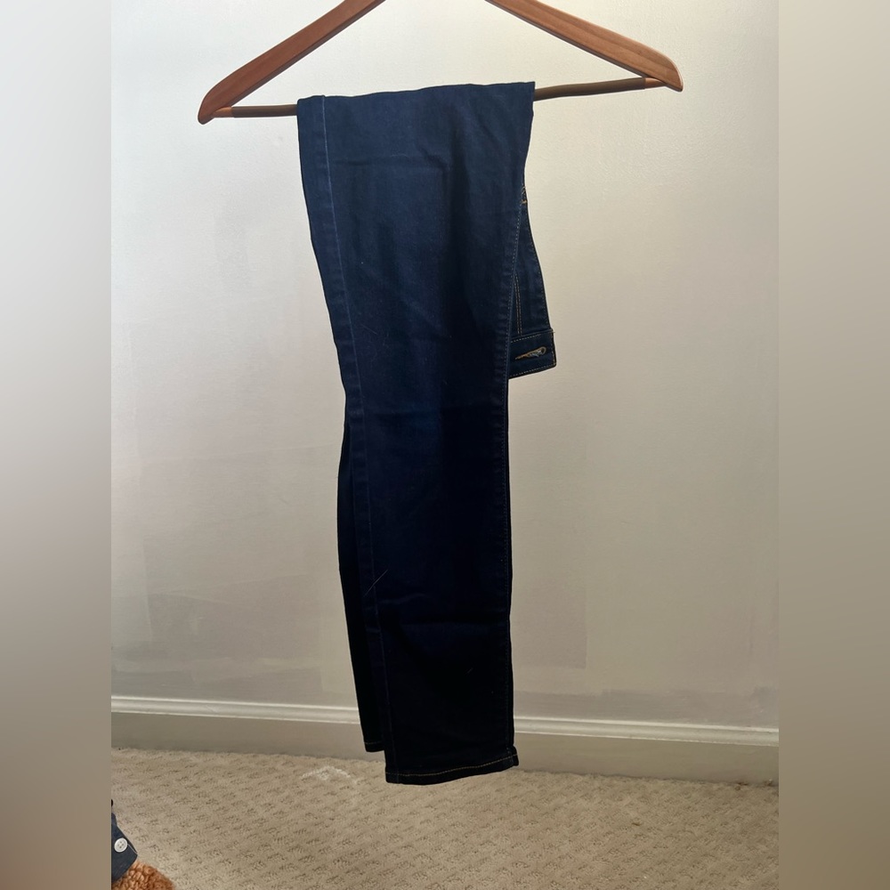 Levi’s 721 high waist skinny jeans dark blue